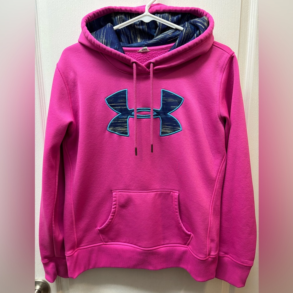 Women’s Small/Medium Under Armour Pink Storm Hooded Sweatshirt